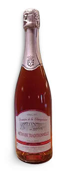 Domaine de la Champinière : Méthode Traditionnelle - Vin Rosé Demi-sec (41)